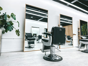 Take a Tour of the New Mailroom Barber Co. Shop