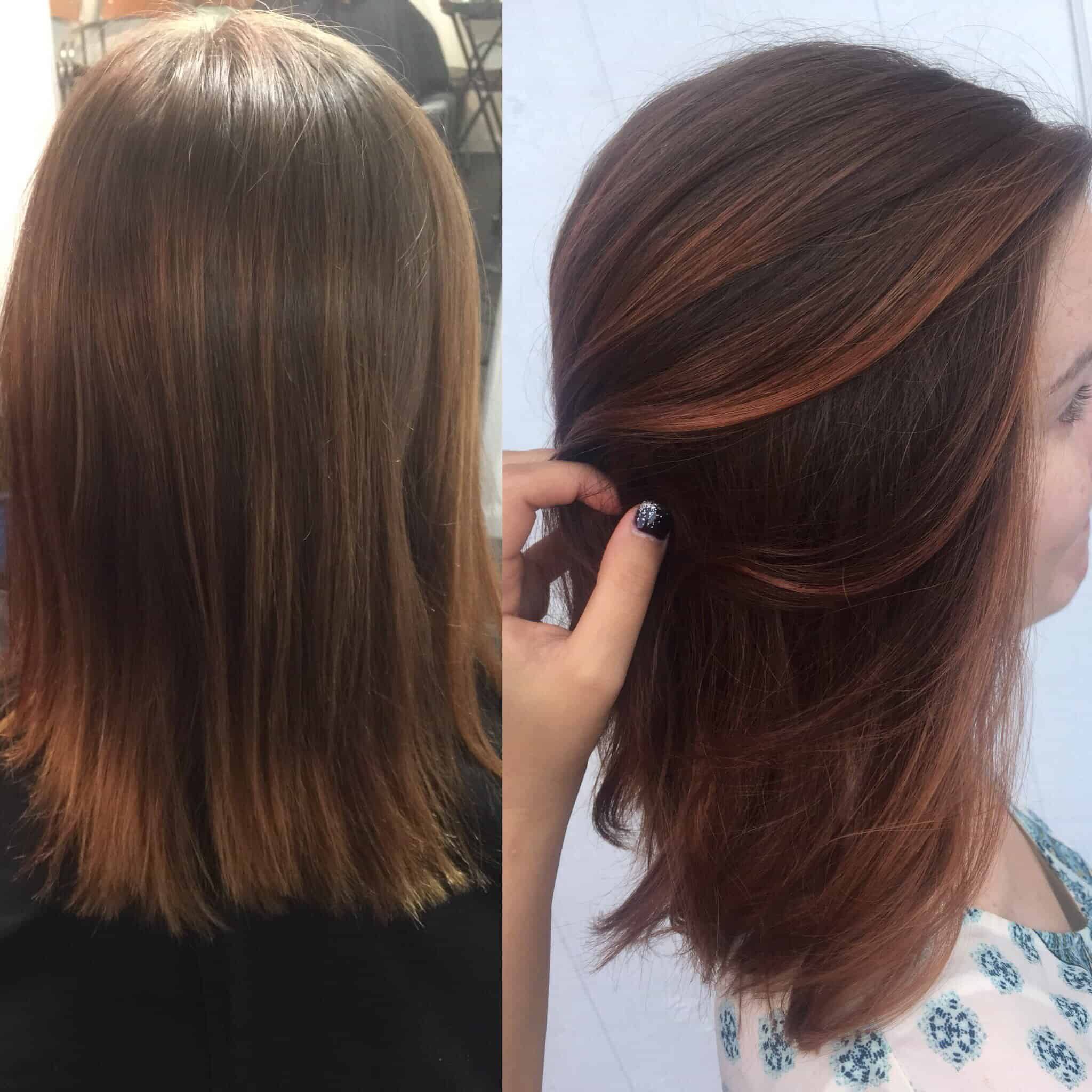 Balayage to Copper