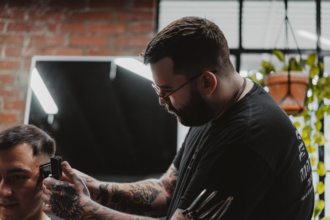 Greenville Barber in Barbershop