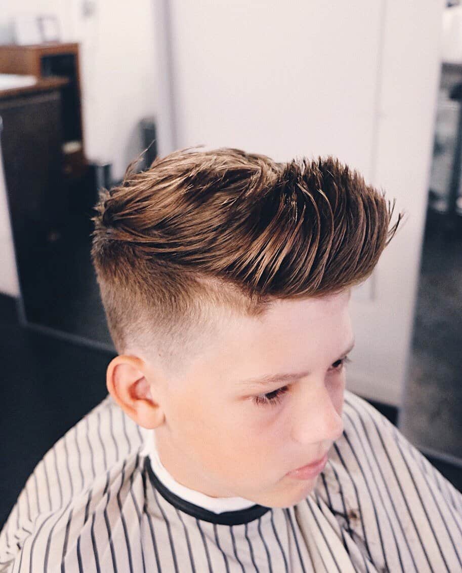 mens short textured haircut