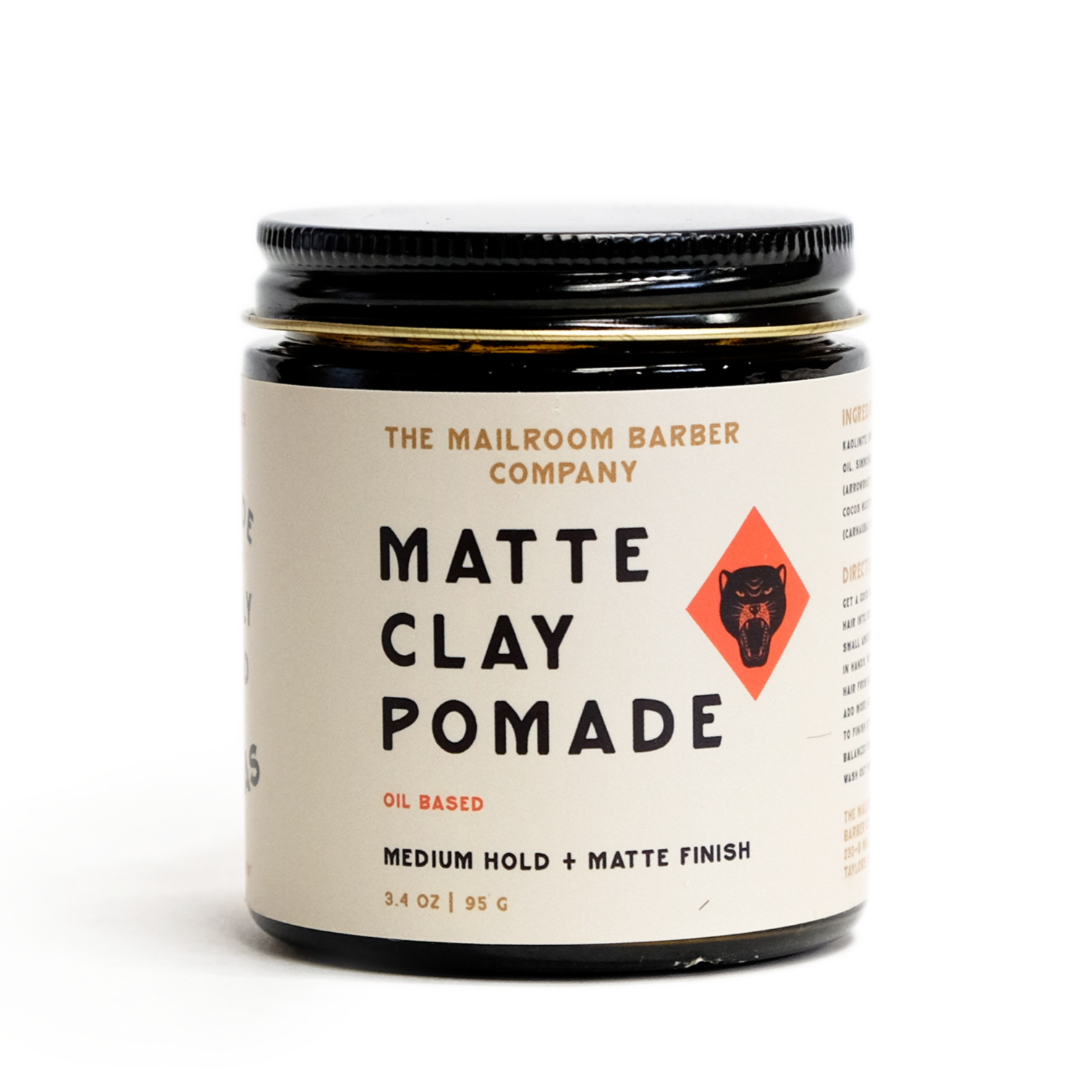 Formula 49, Organic Hand-Crafted Clay-Based Pomade